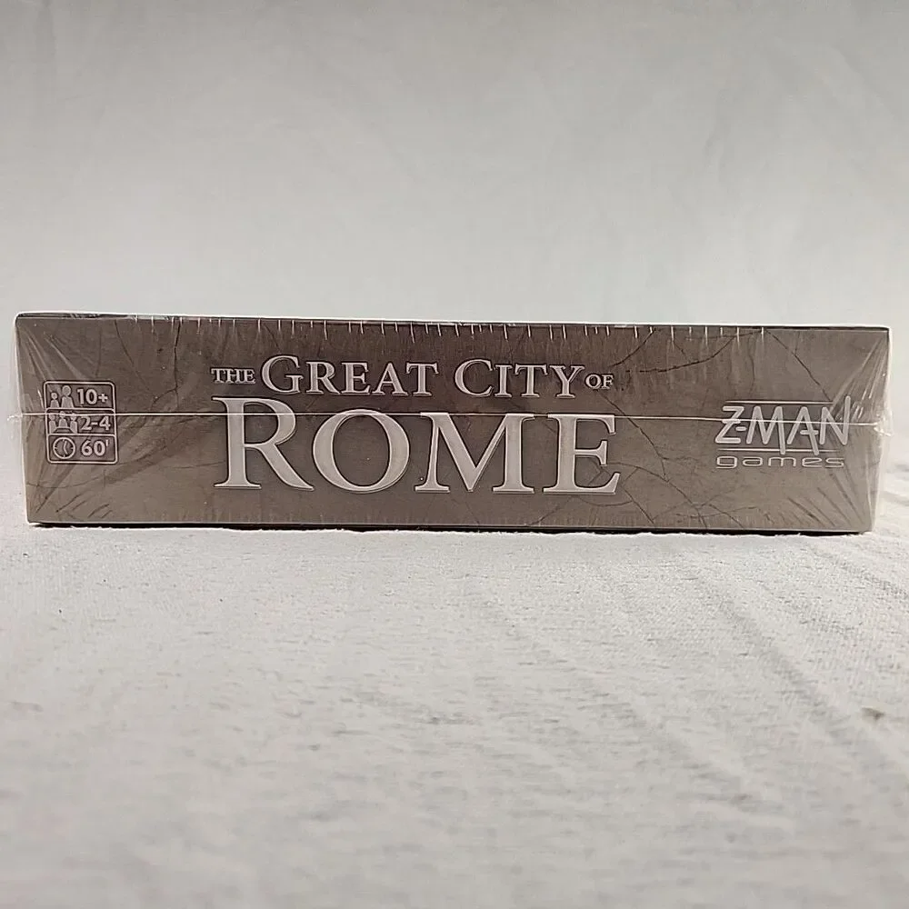 Game The Great City of Rome Board Rebuild the Eternal City Construct Arrange